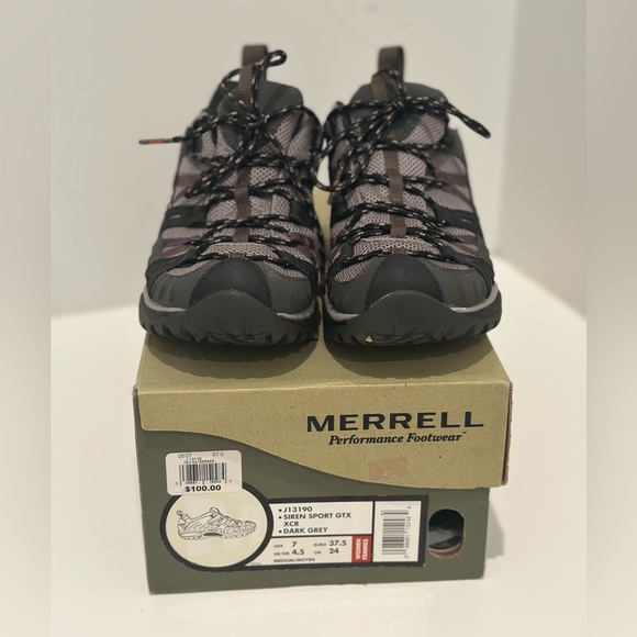 Merrell Women’s Siren Sport GTX Hiking Shoes - Size 7 - Picture 2 of 9